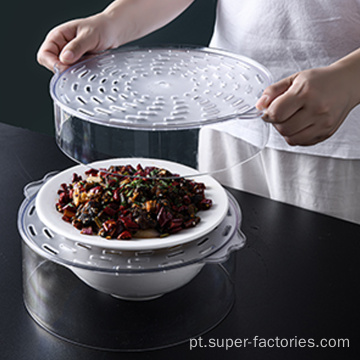 Bandeja de prato de plástico para se manter aquecido para alimentos